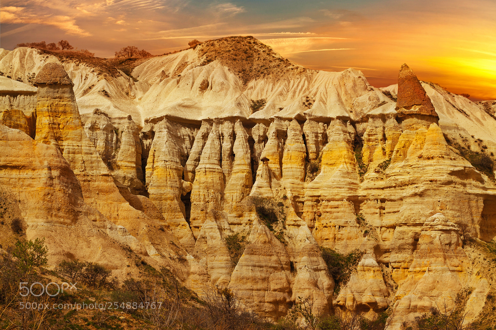Canon EOS 5D Mark II sample photo. Love valley near goreme photography