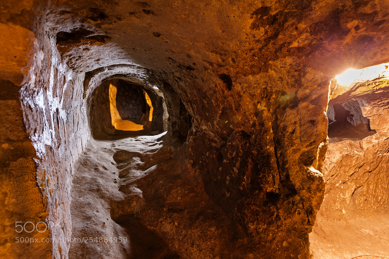 Canon EOS 5D Mark II sample photo. Underground city in derinkuyu. photography