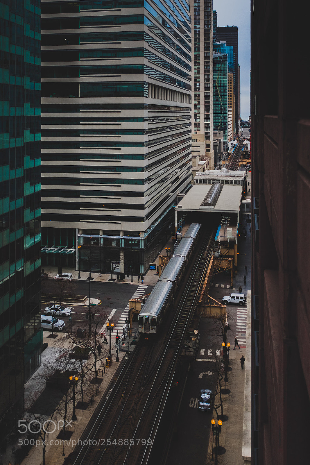 Fujifilm X100F sample photo. The l in chicago photography