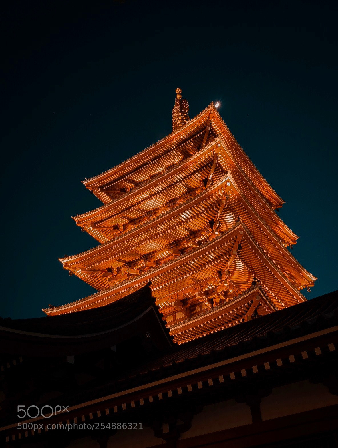 Fujifilm X-T20 sample photo. Pagoda of sens -ji photography