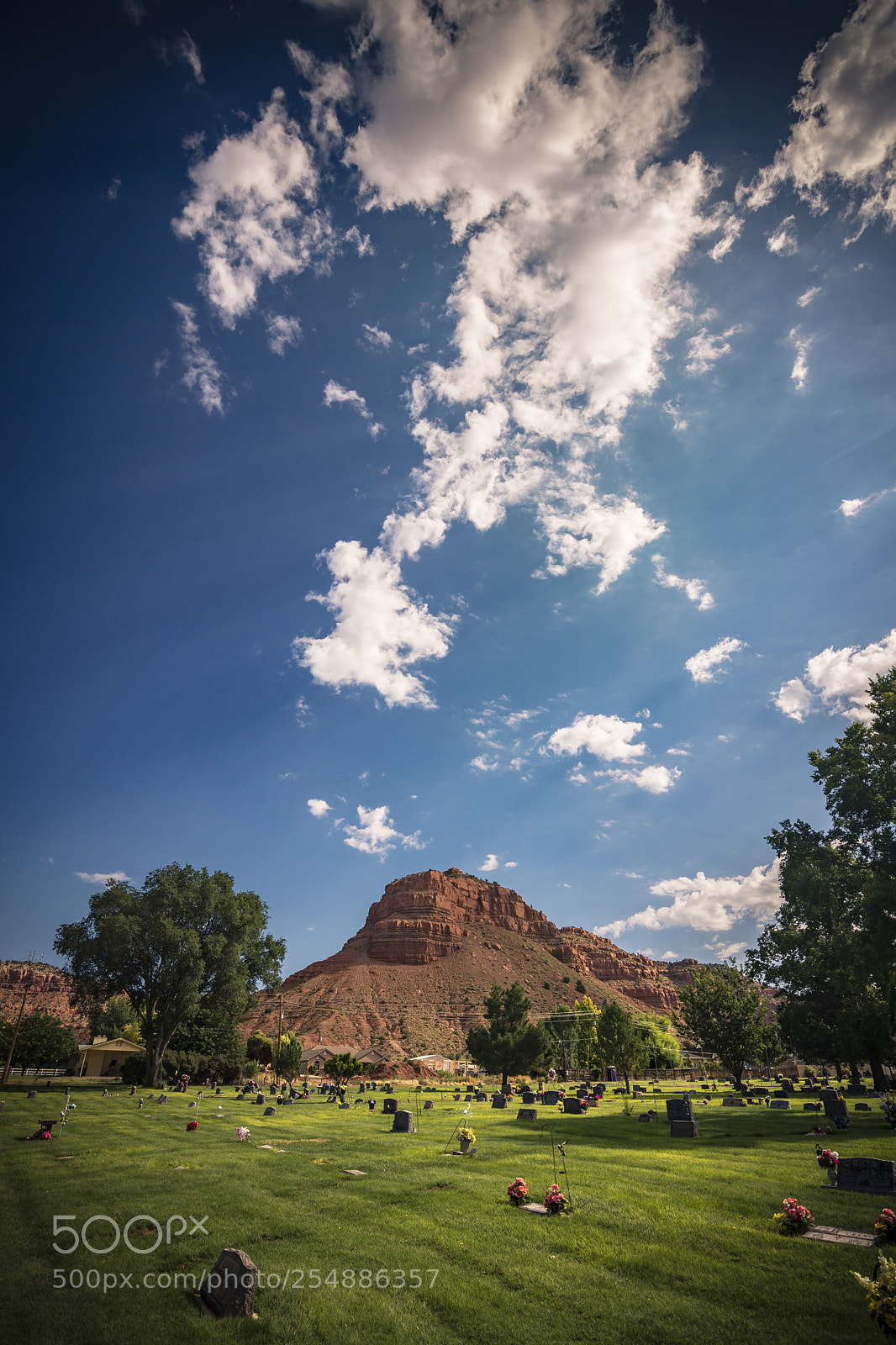 Nikon D7100 sample photo. Landscape cemetery photography