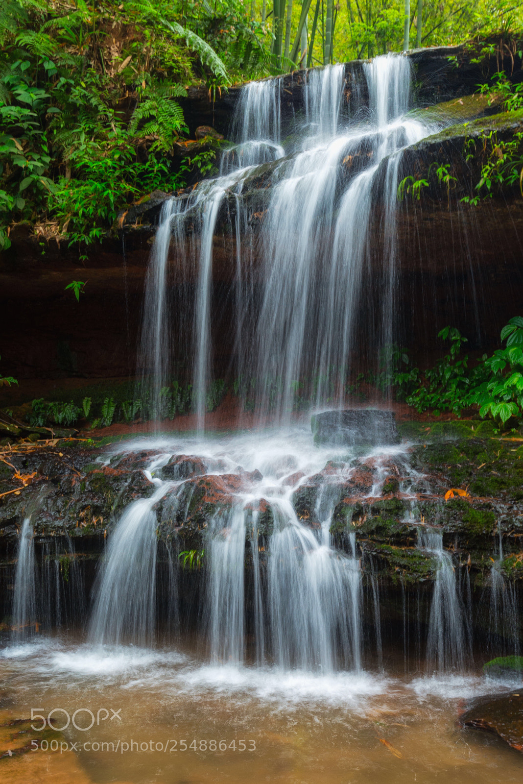 Nikon D600 sample photo. Waterfall in sichuan  photography