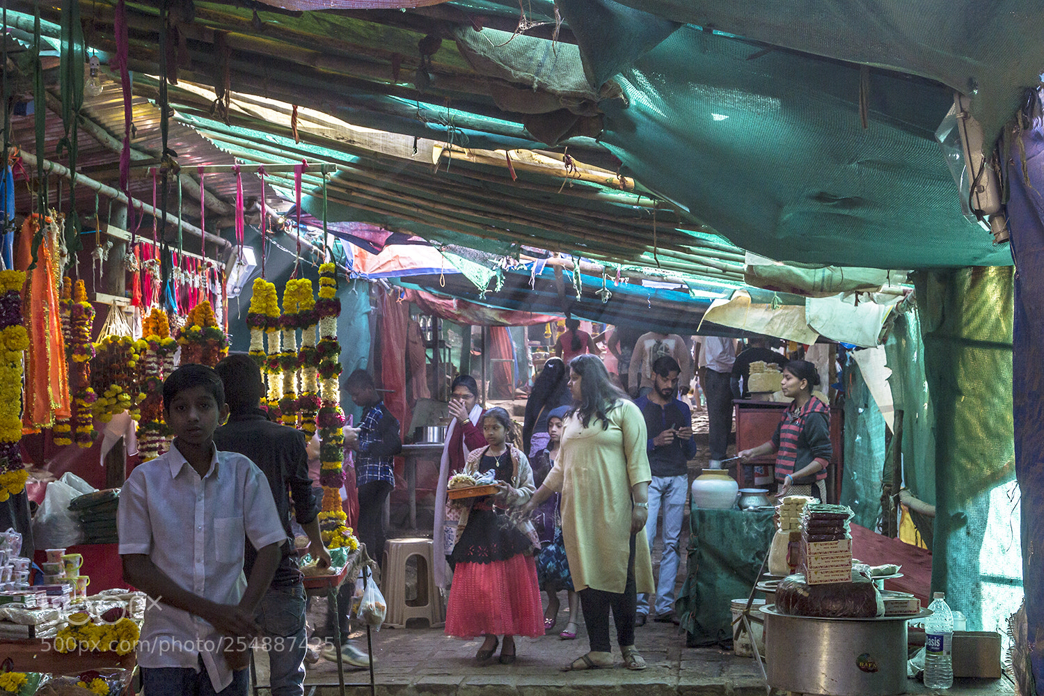 Canon EOS 60D sample photo. Indian market in the photography
