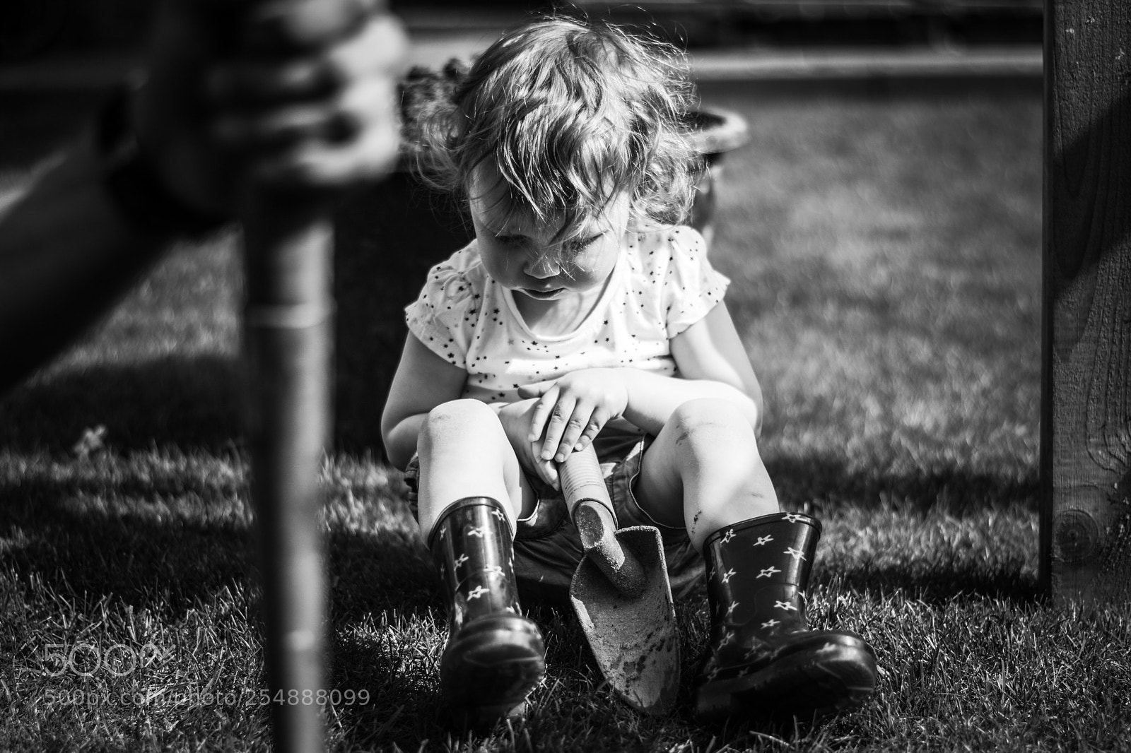 Nikon D3300 sample photo. Eva garden bw photography