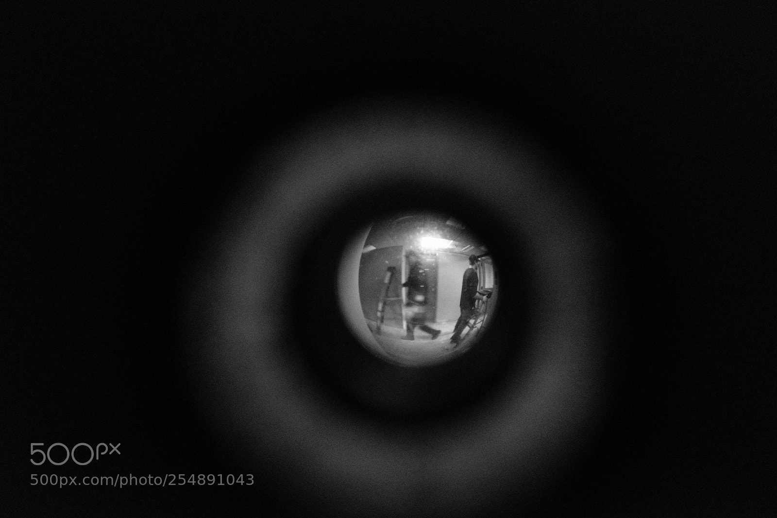 Fujifilm X100F sample photo. Peep hole photography