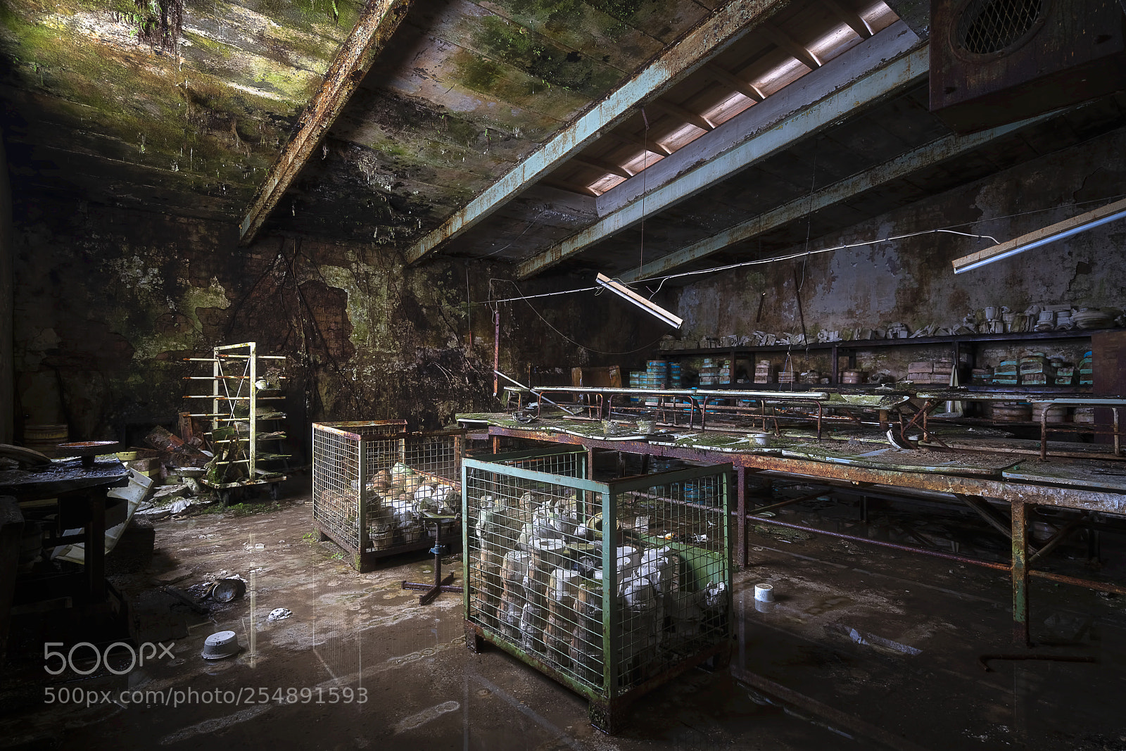 Sony a7R II sample photo. Abandoned pottery. photography