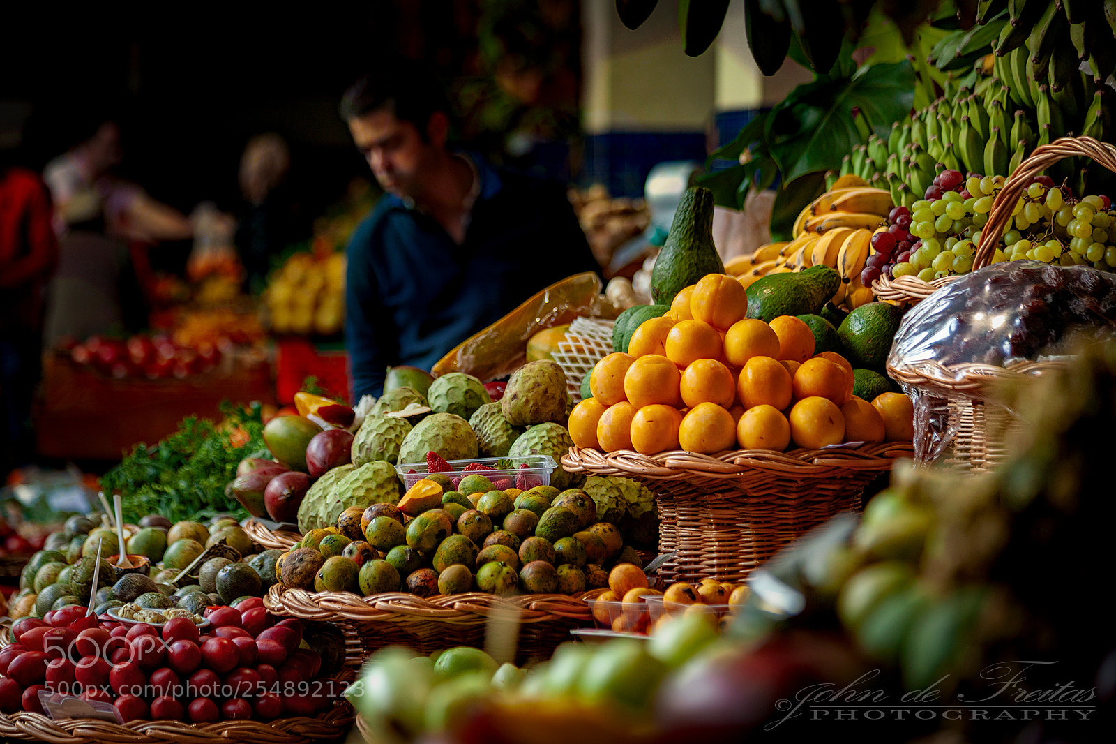 Canon EOS 5D Mark II sample photo. Fruits of madeira island photography