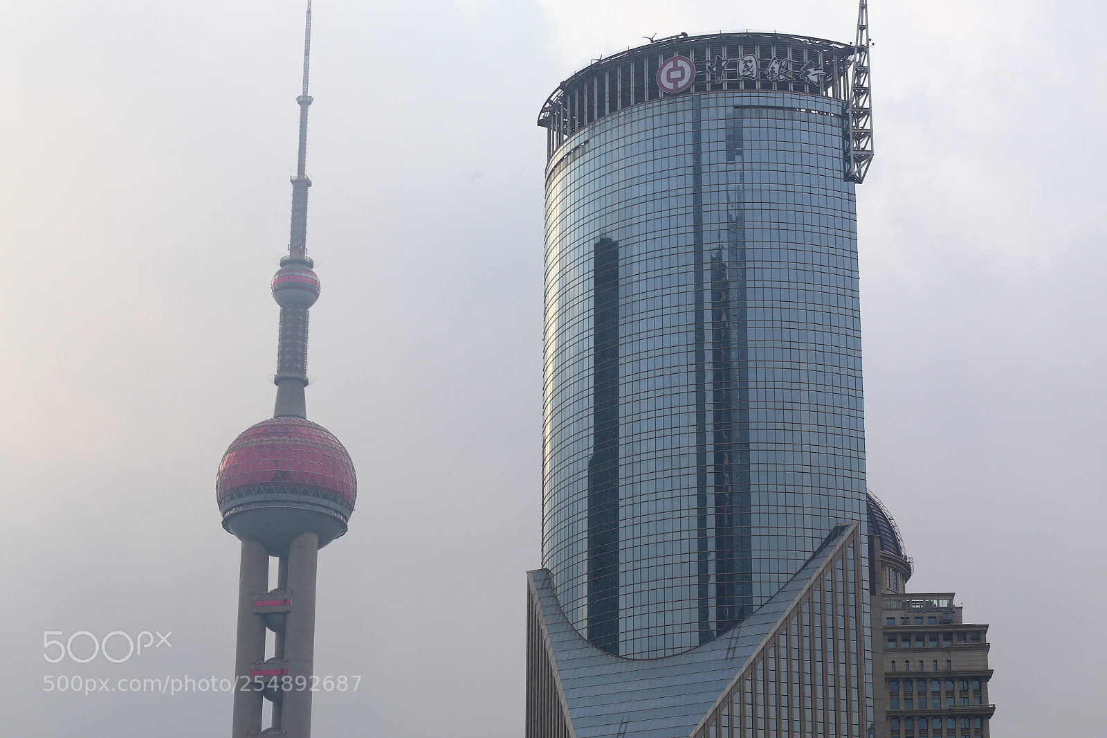 Canon EF 85mm F1.8 USM sample photo. Shanghai tv tower photography