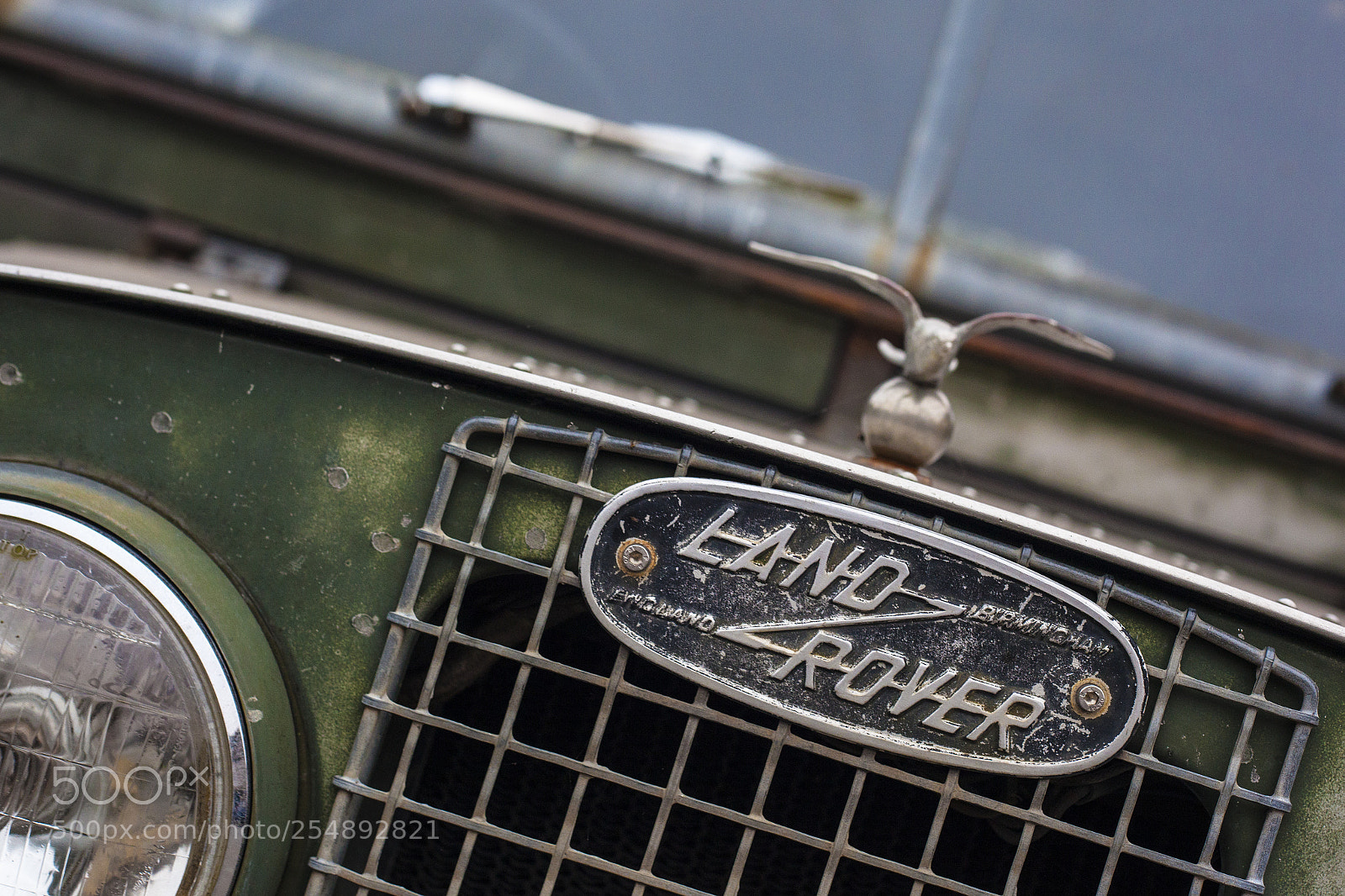 Canon EOS 5D Mark II sample photo. Land rover detail i photography