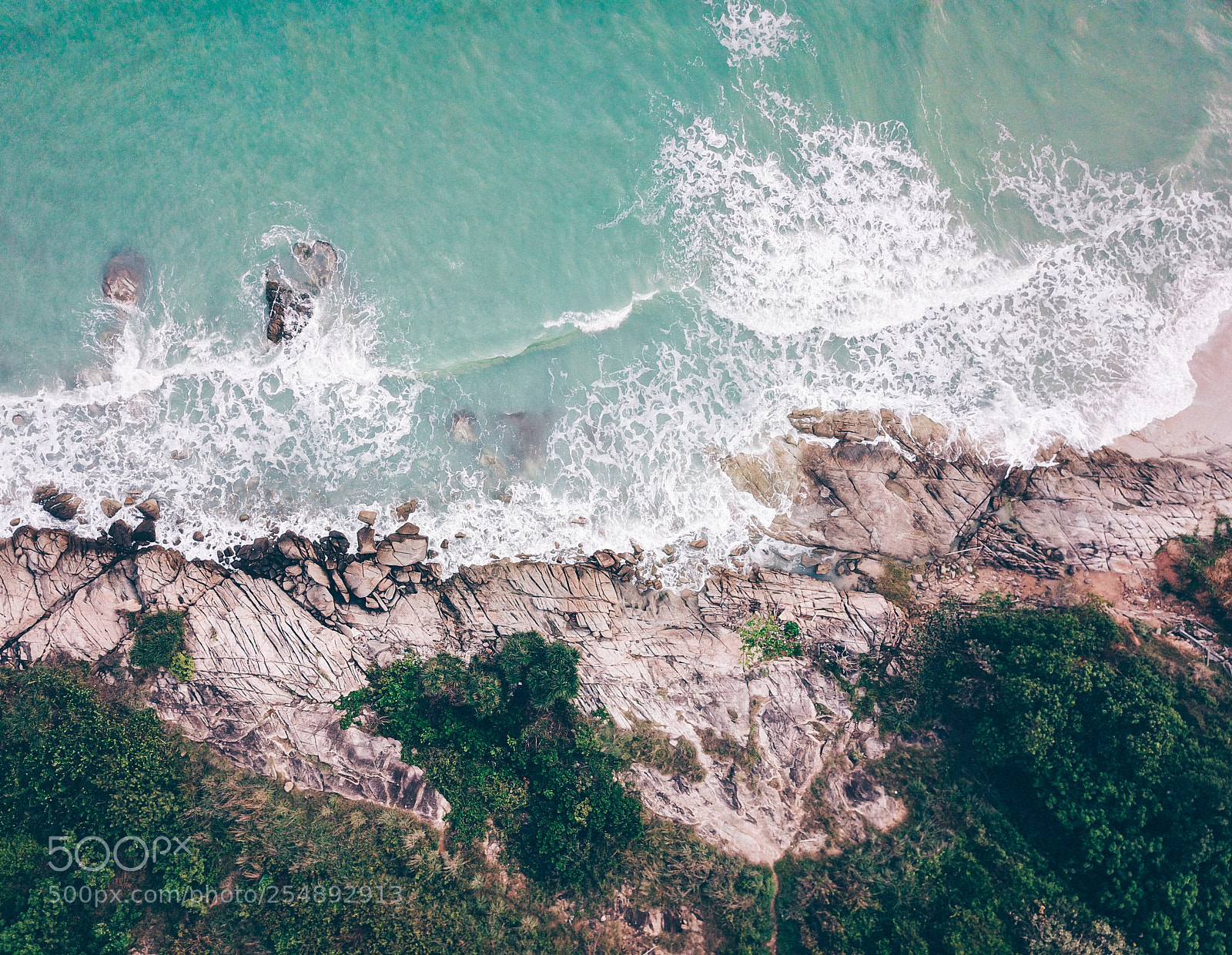 DJI FC220 sample photo. Samui seaside photography