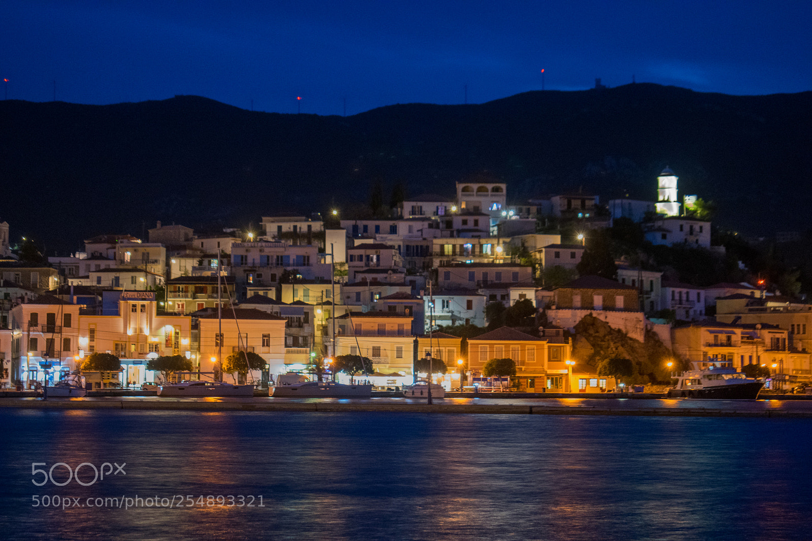 Nikon D3300 sample photo. City of poros island photography