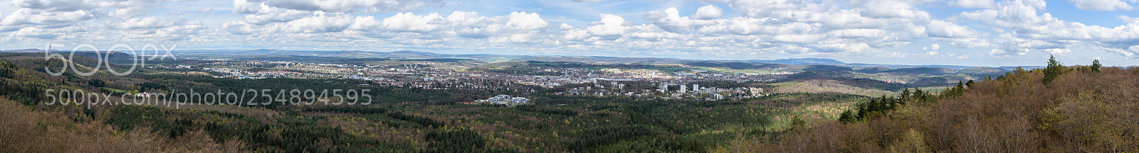 Nikon D7200 sample photo. Kaiserslautern panorama photography