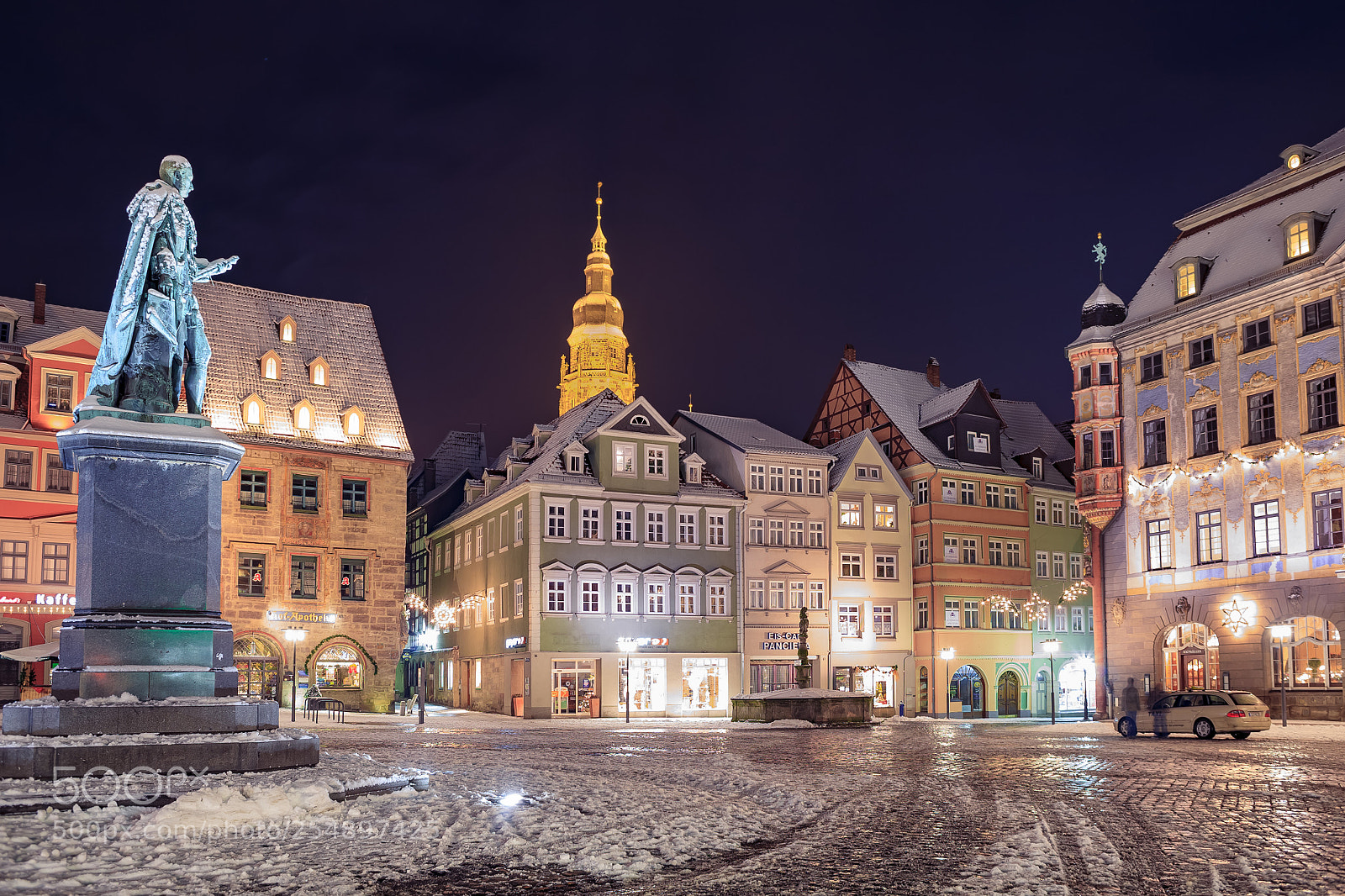 Canon EOS 5D sample photo. Marktplatz of coburg photography