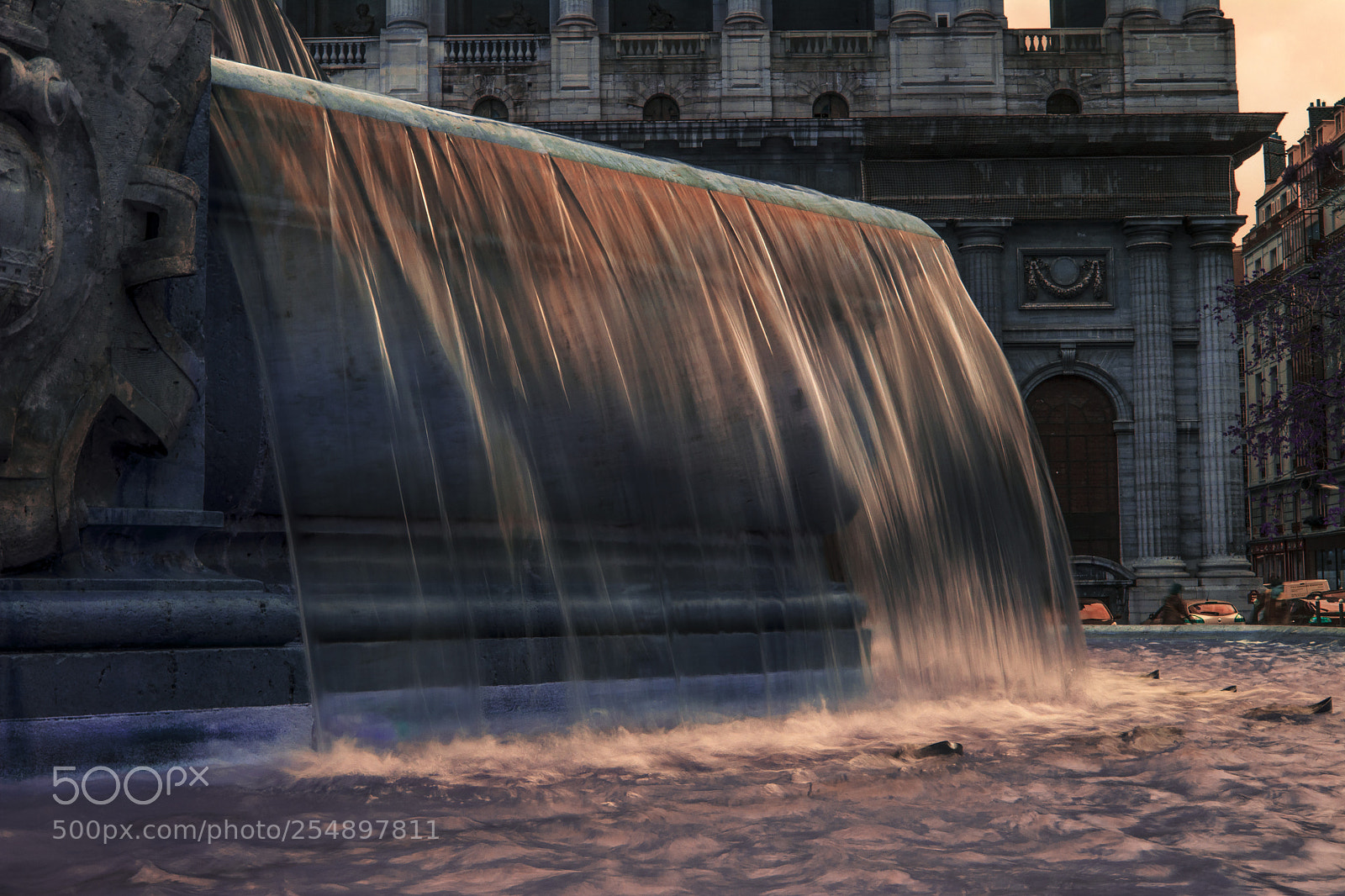 Nikon D5200 sample photo. Fountain photography