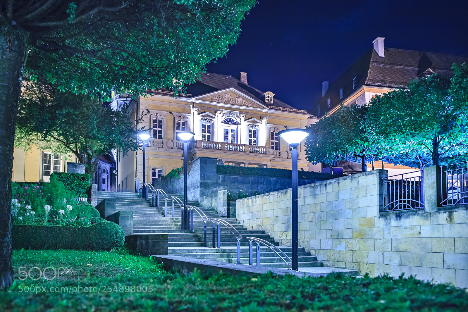 Canon EOS 5D sample photo. Bayreuth town in bavaria photography