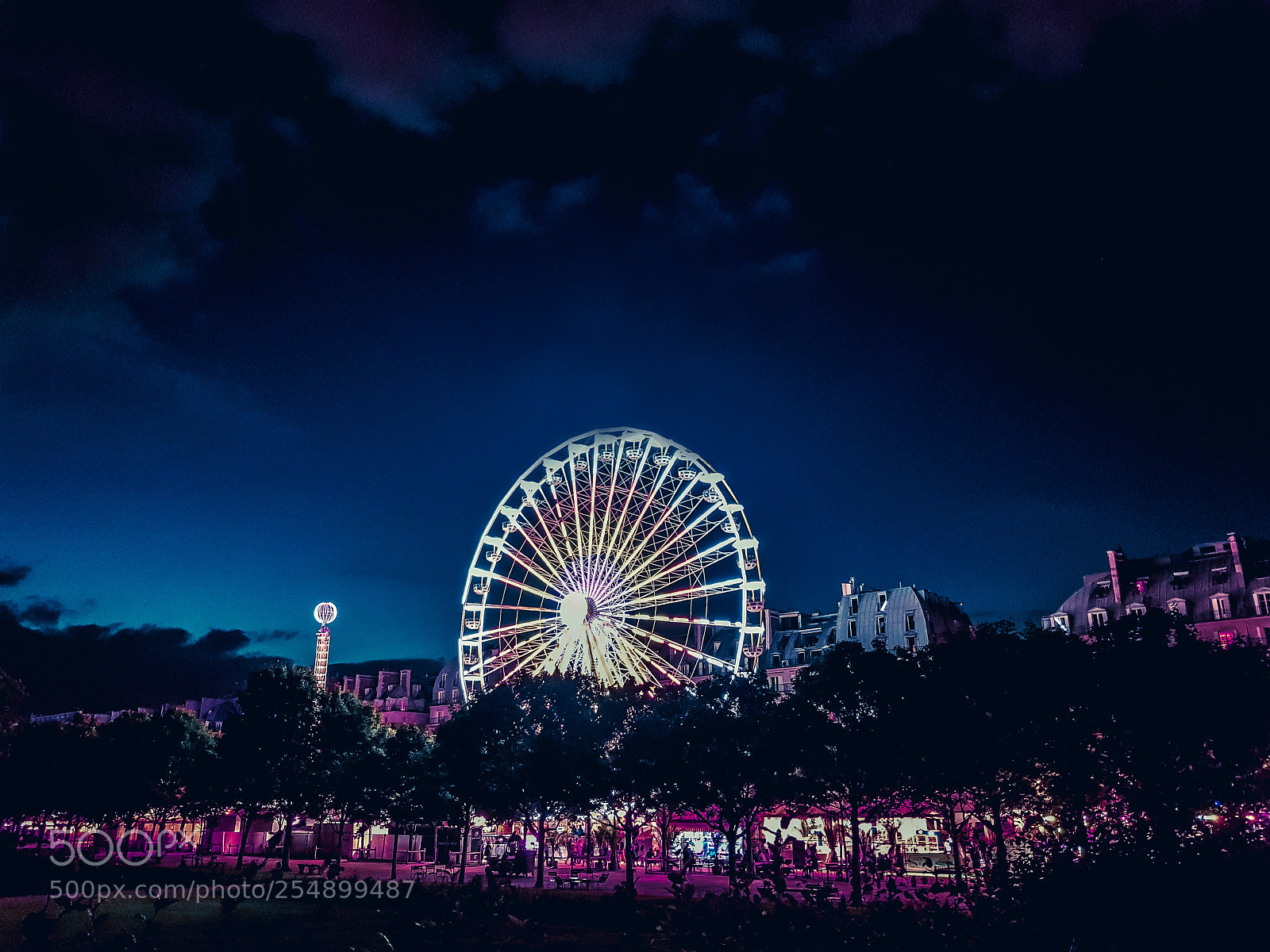 Samsung Galaxy S8 sample photo. Ferris wheel paris photography