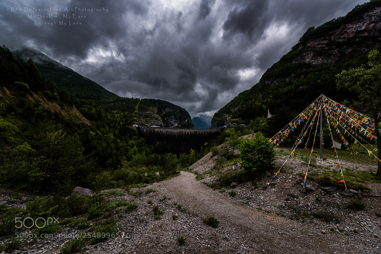 Nikon D810 sample photo. Vajont photography