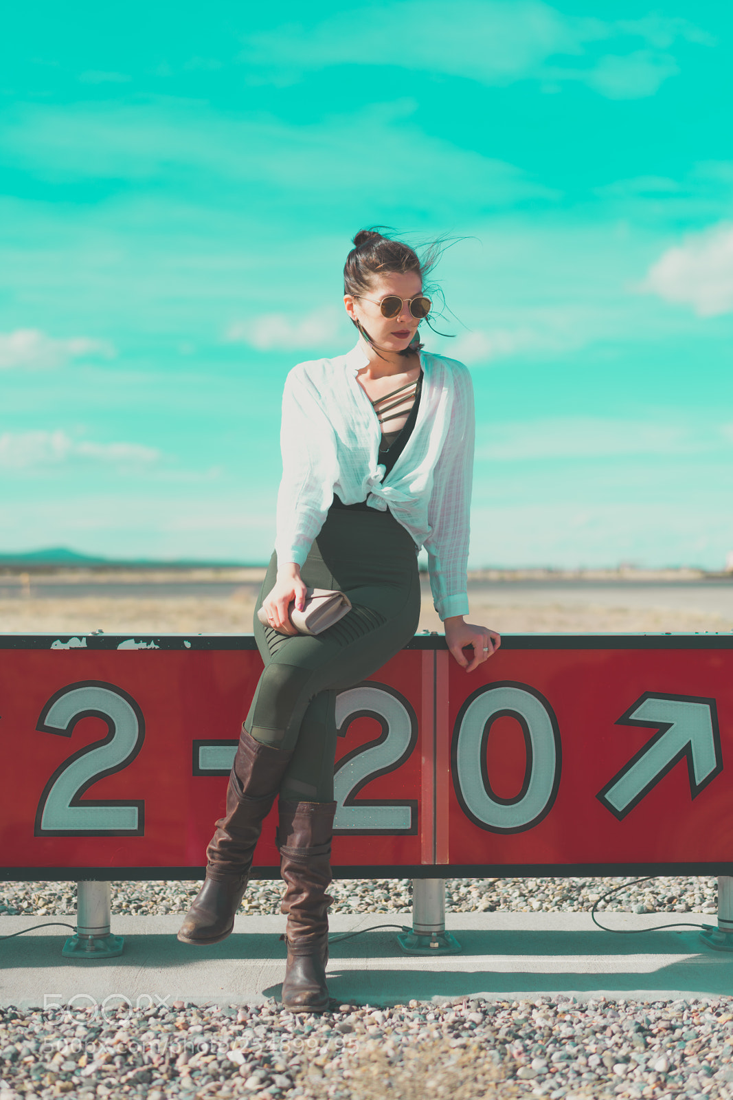 Sony a7R II sample photo. Airport runway fashion 2 photography