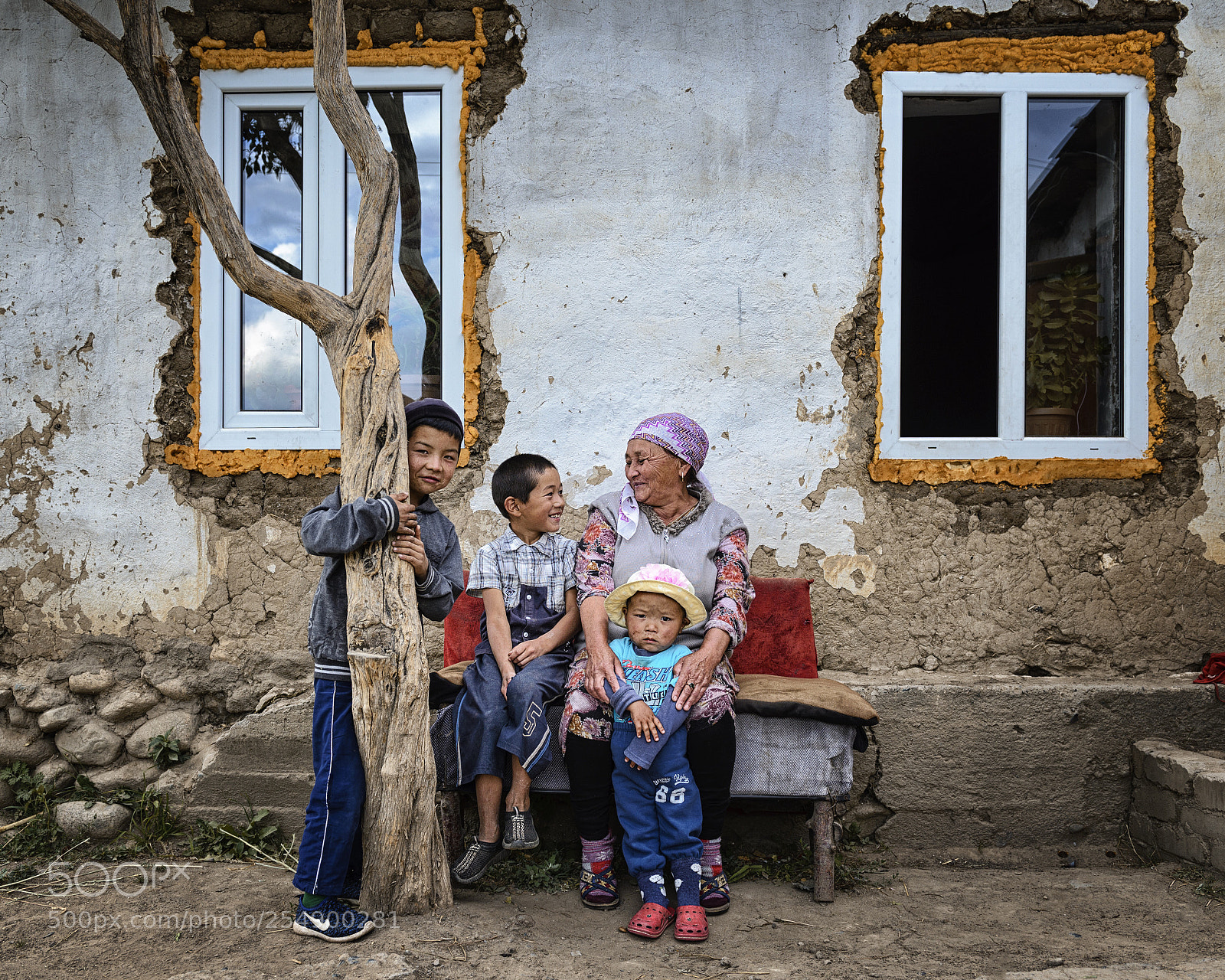 Nikon D600 sample photo. Kyrgyz family  photography