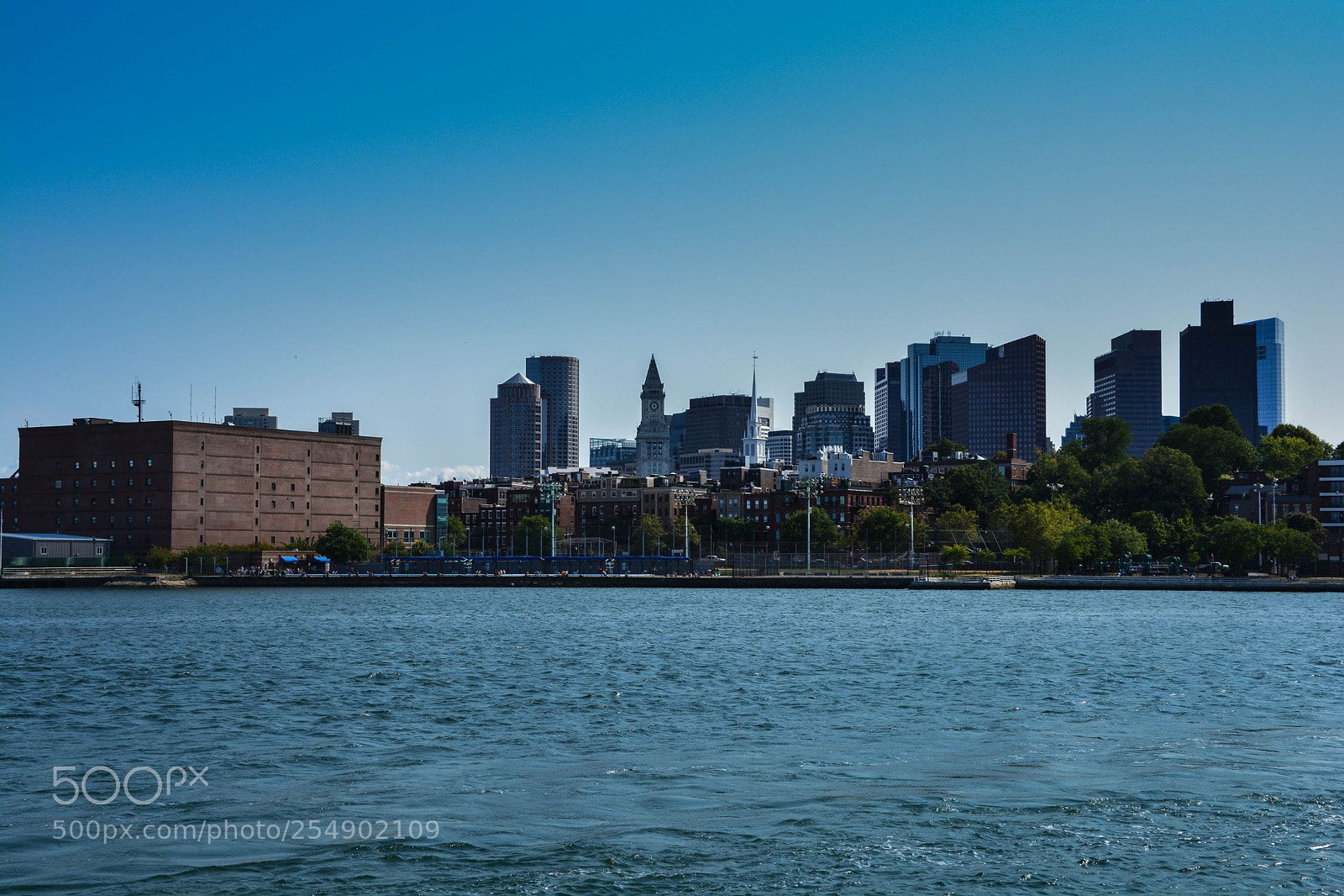 Nikon D5200 sample photo. Boston skyline photography