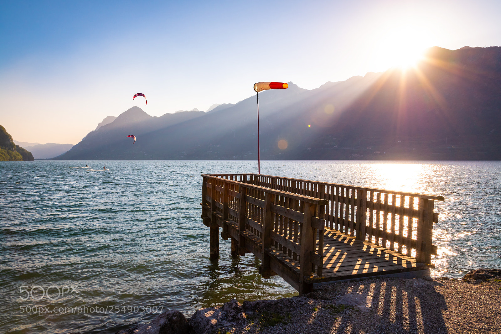 Canon EOS 6D Mark II sample photo. Sunset at idro lake photography