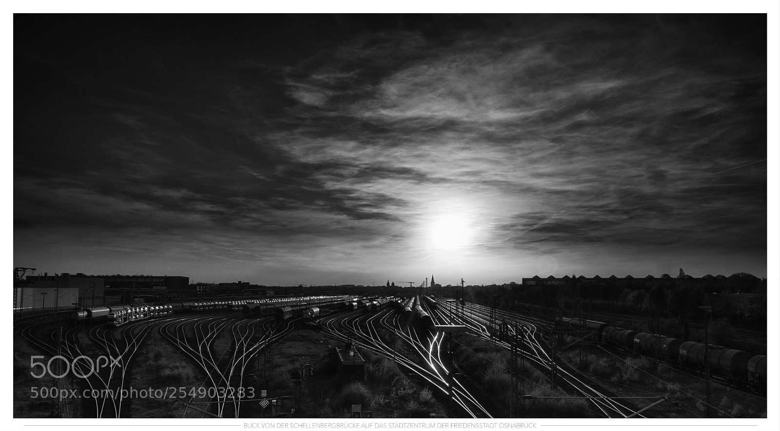 Hasselblad X1D-50c sample photo. Railway tracks from schellenberg photography