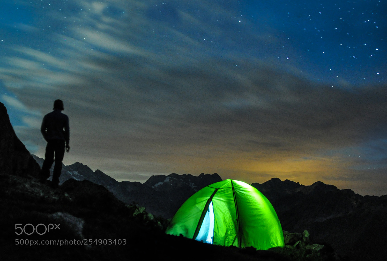 Nikon D90 sample photo. Sleeping under the stars photography