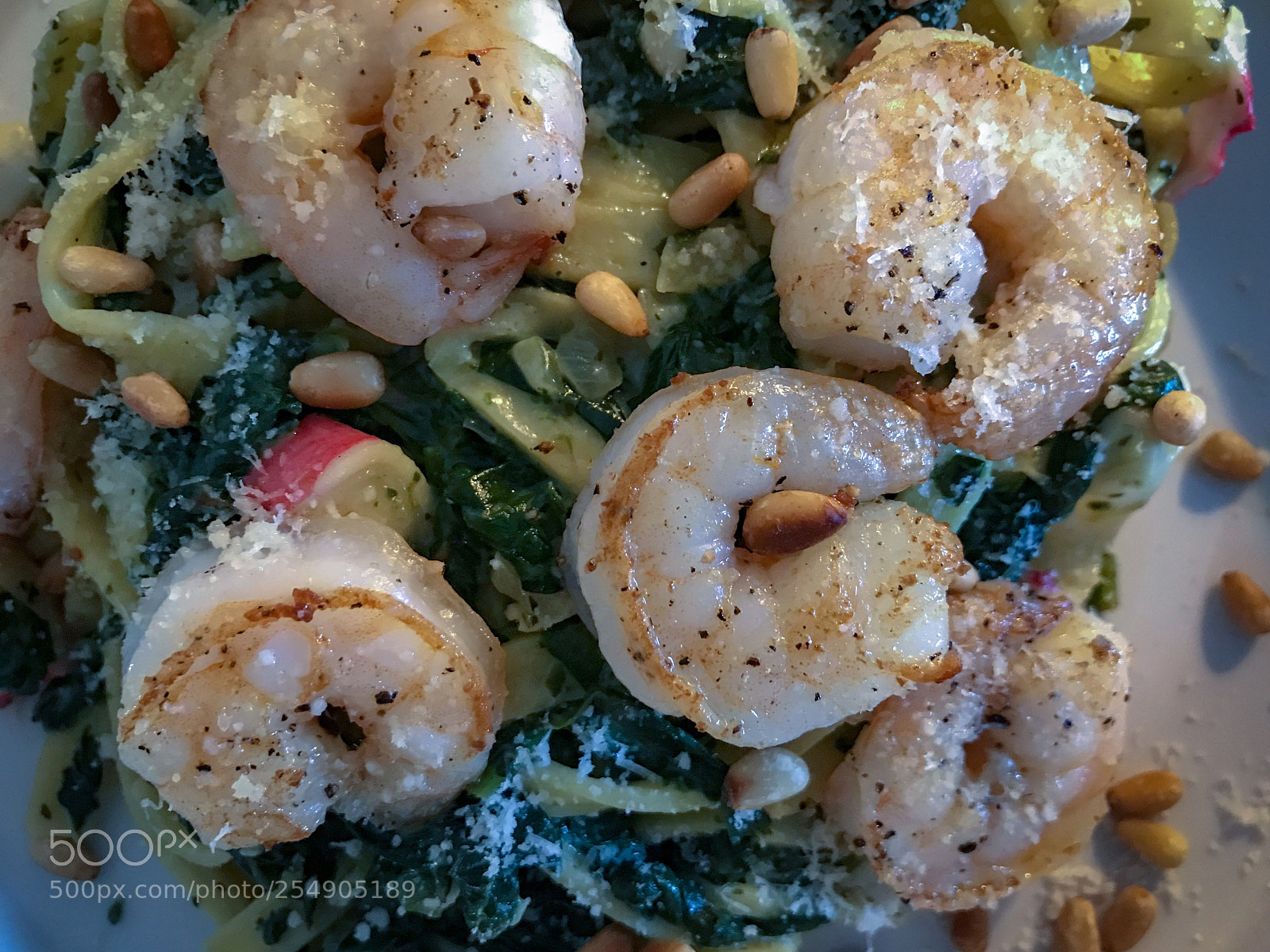 Apple iPhone 7 Plus sample photo. Foodporn delicious pasta shrimp photography