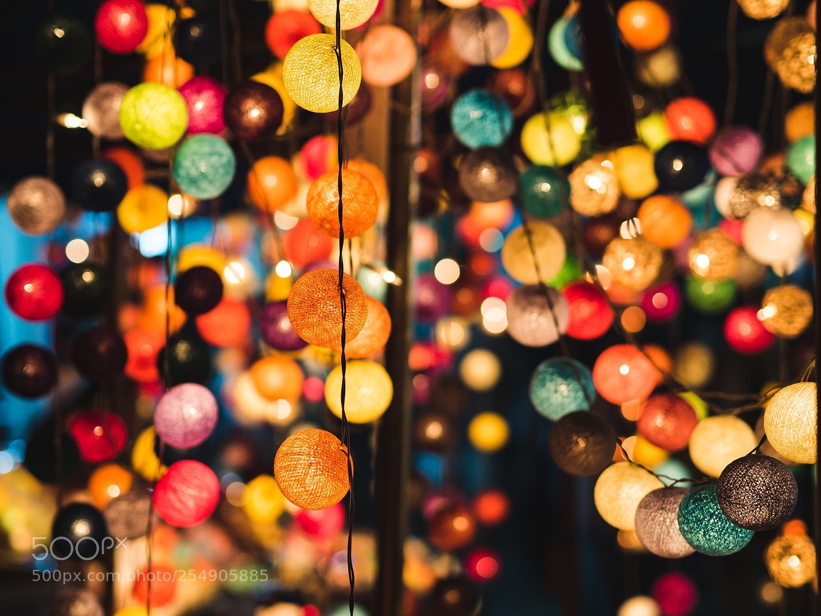 Olympus OM-D E-M5 II sample photo. Colorful world of lights photography