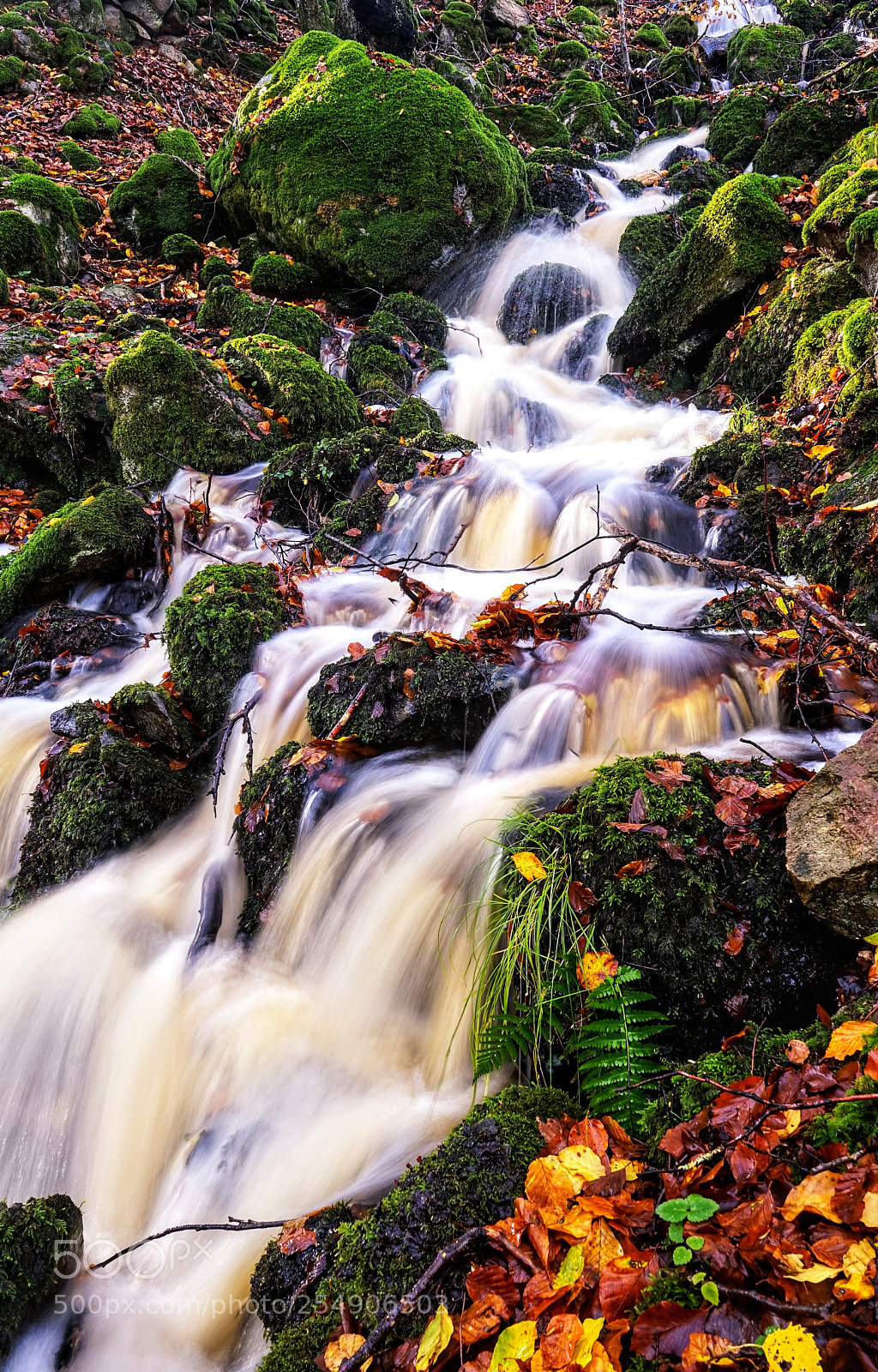 Sony a7 sample photo. Waterfall photography