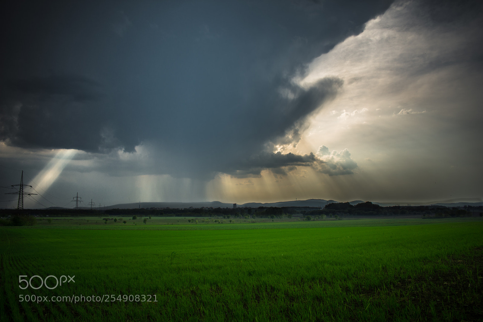 Nikon D7200 sample photo. First storm of spring photography