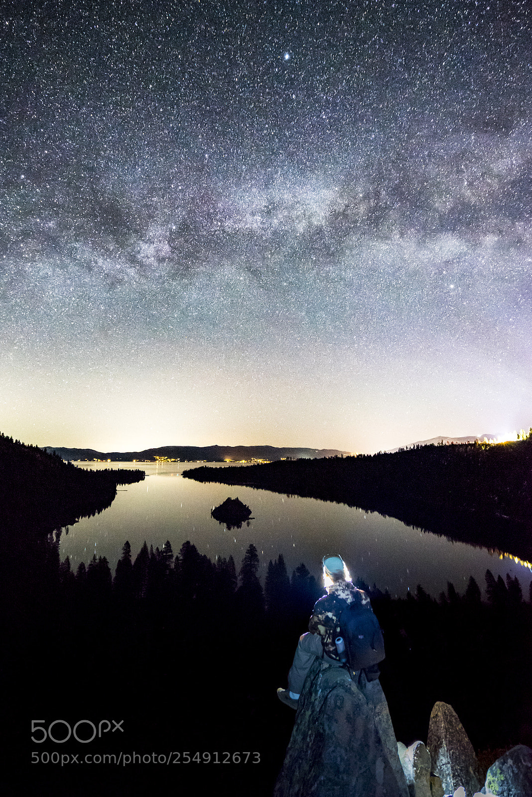 Sony a7 II sample photo. Star gazing over emerald photography