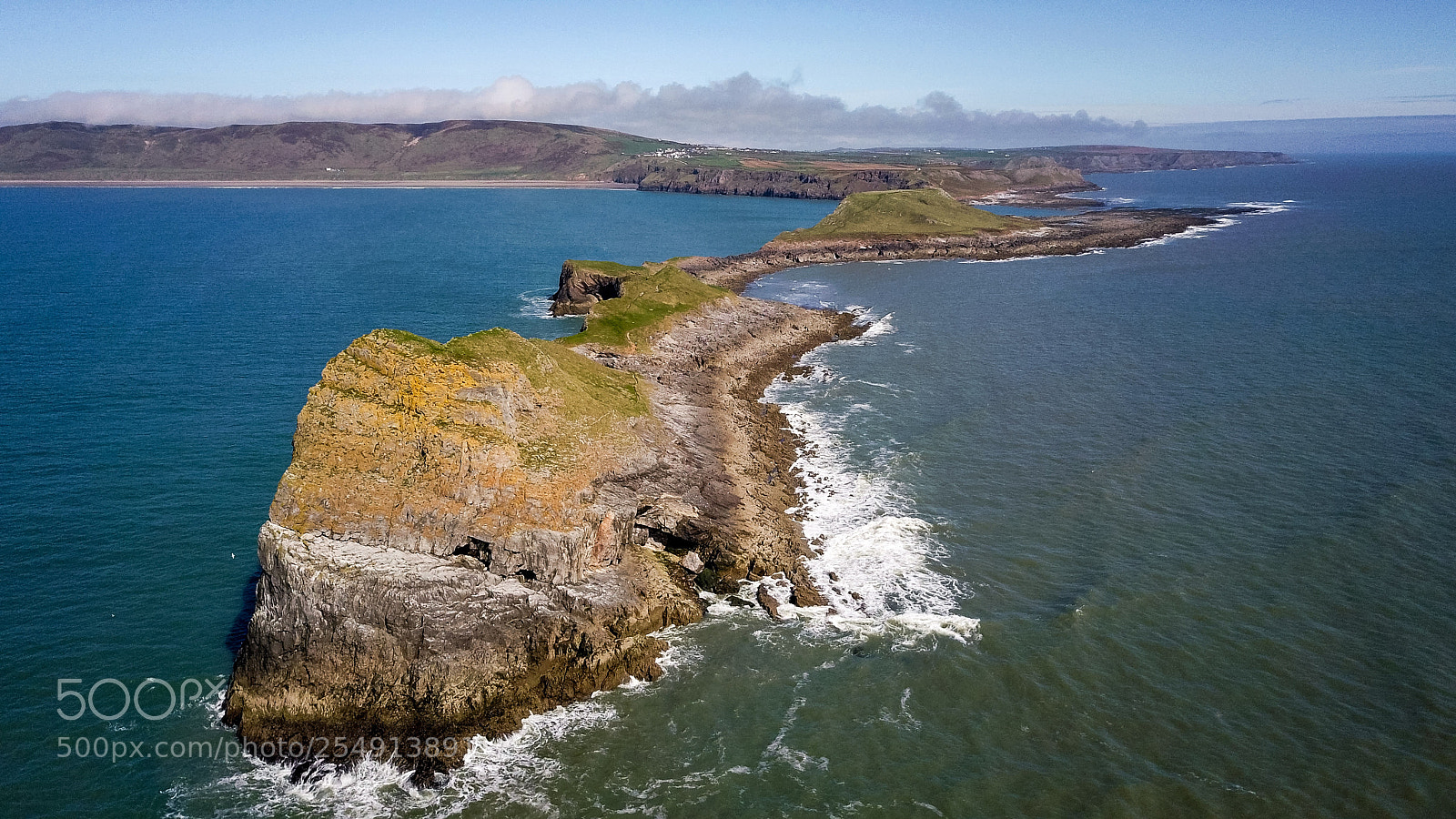 DJI FC220 sample photo. Above the worm's head photography