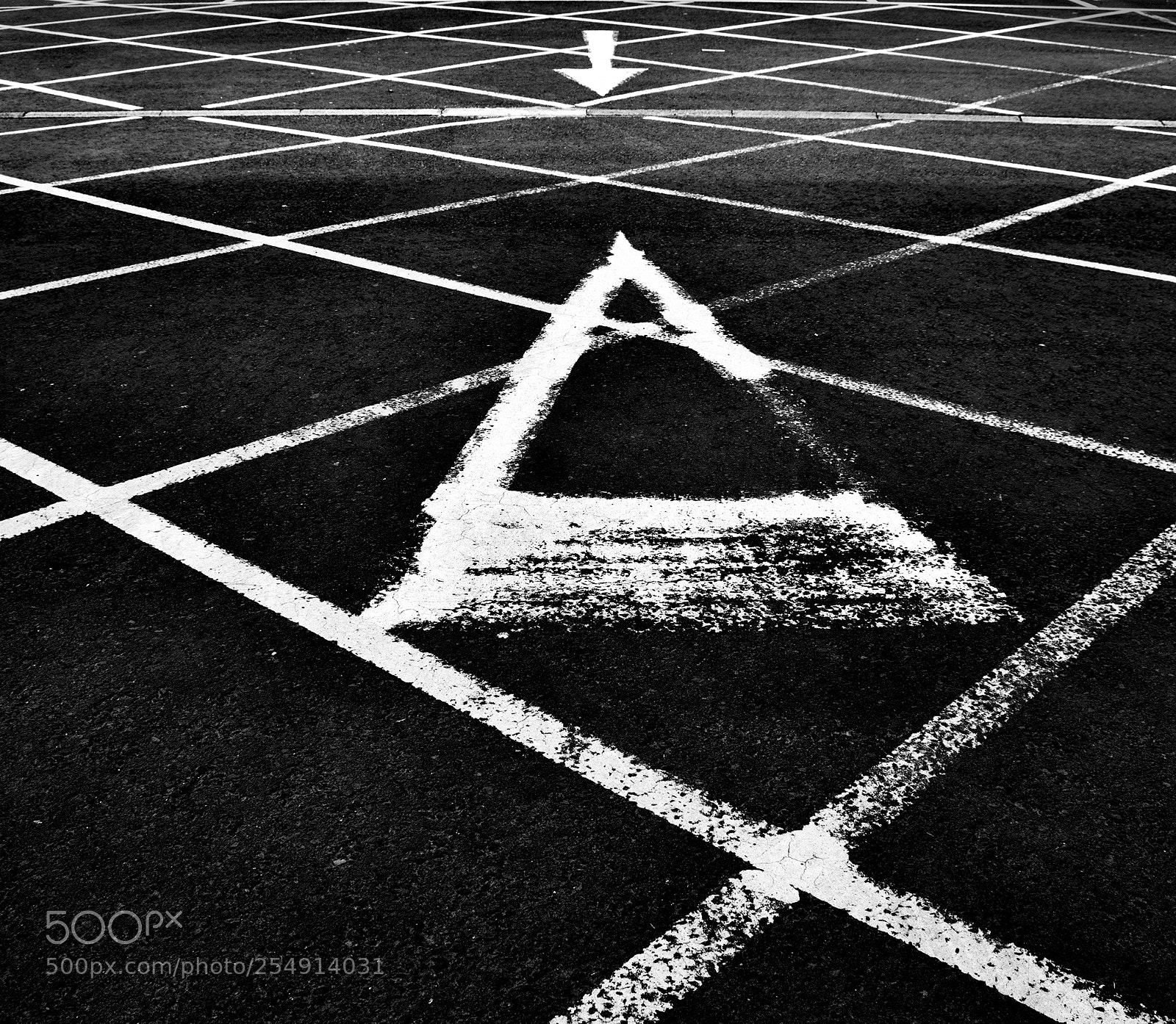 Sony a6500 sample photo. Parking puzzle photography