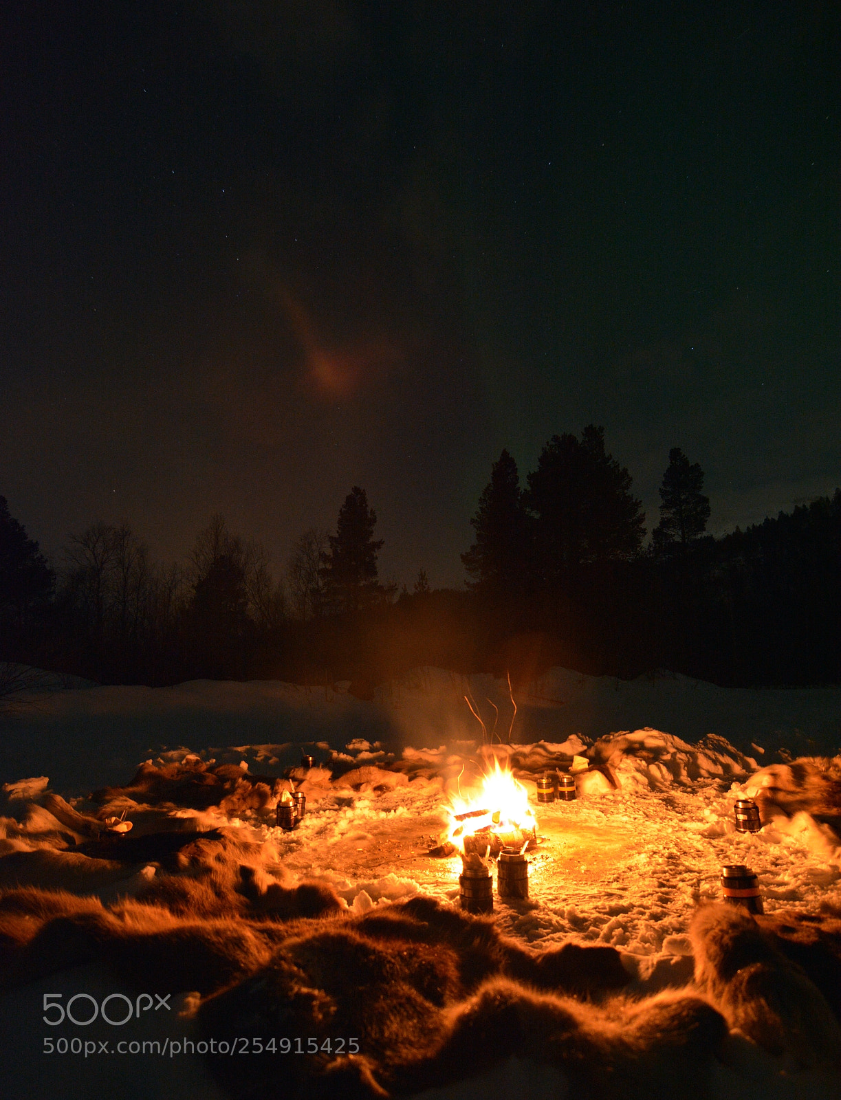 Nikon D7100 sample photo. Campfire photography