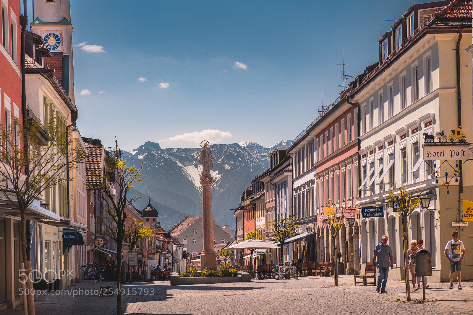 Fujifilm X-T20 sample photo. Untermarkt in murnau photography