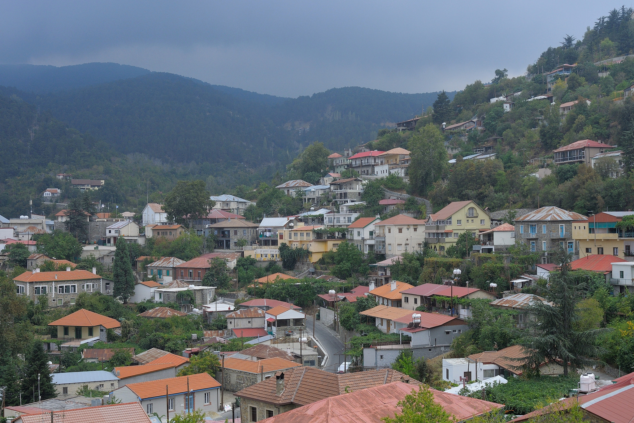 Nikon D300 sample photo. The village of kakopetria.2 photography