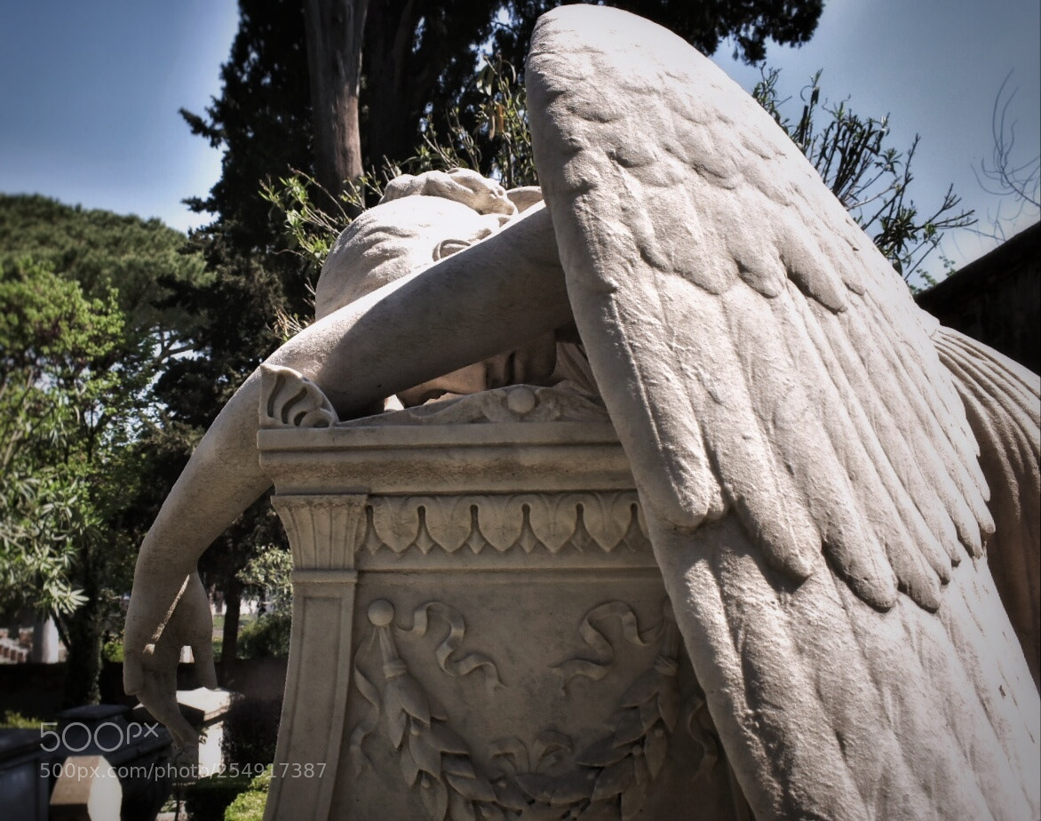 Nikon D3400 sample photo. L'angelo del dolore photography