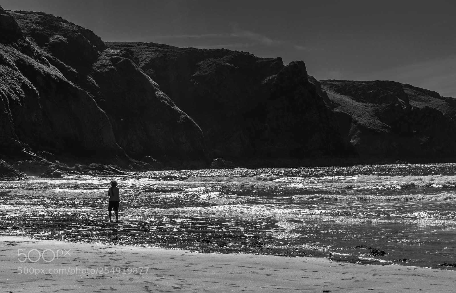 Sony a7 sample photo. Contemplating the waves photography