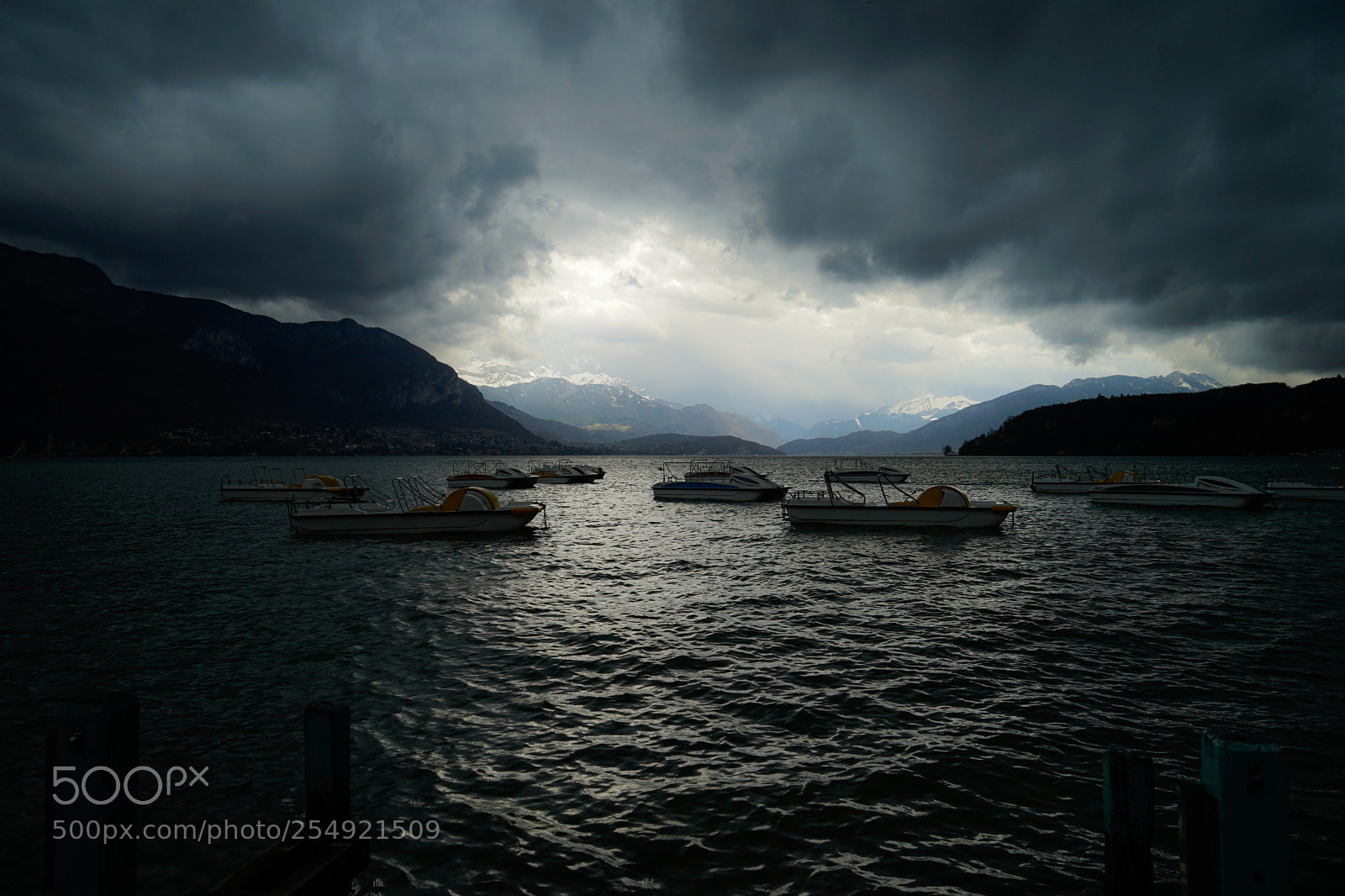 Sony a7 II sample photo. Gewitterwolken ber dem see photography