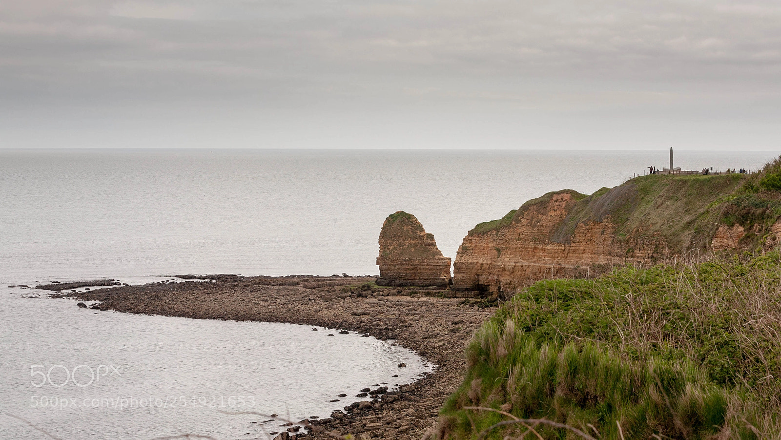 Canon EOS 5D sample photo. Pointe du hoc, france photography