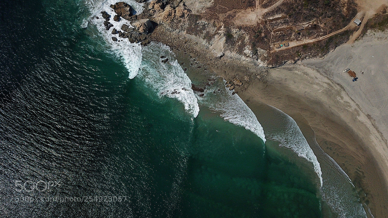 DJI FC220 sample photo. Refracting lines photography