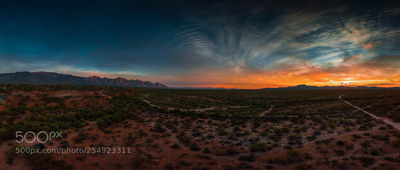 DJI FC220 sample photo. Sunset colors photography