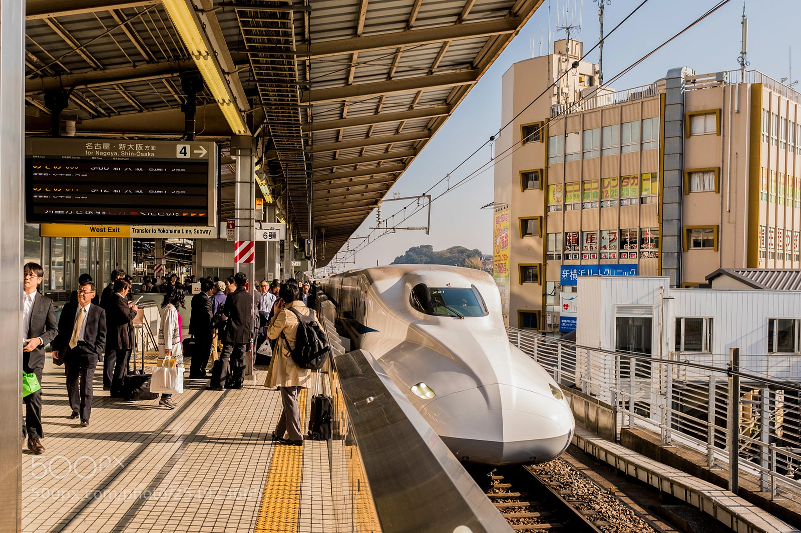 Fujifilm X100F sample photo. Shinkansen n700 photography