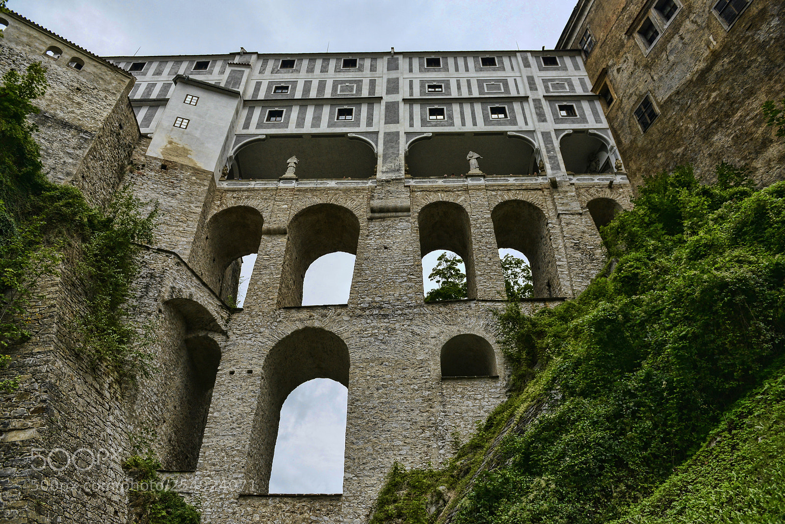 Nikon D800 sample photo. Esk krumlov castle photography