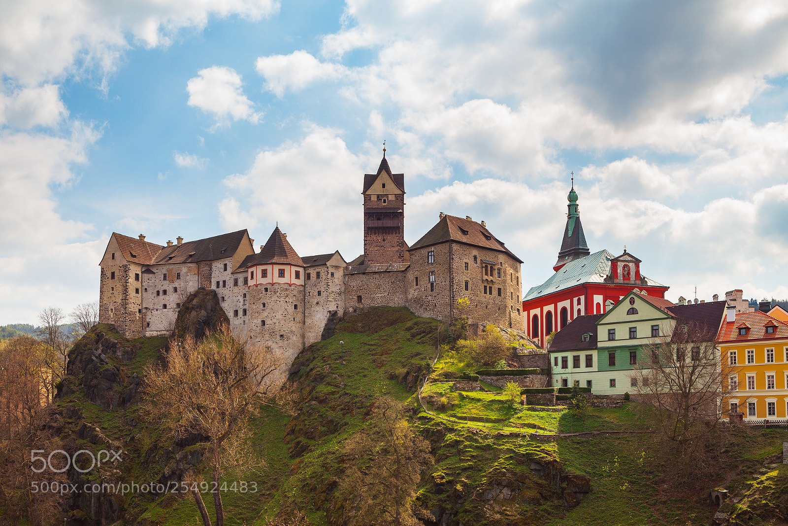 Canon EOS 5D Mark II sample photo. Castle loket in czech photography