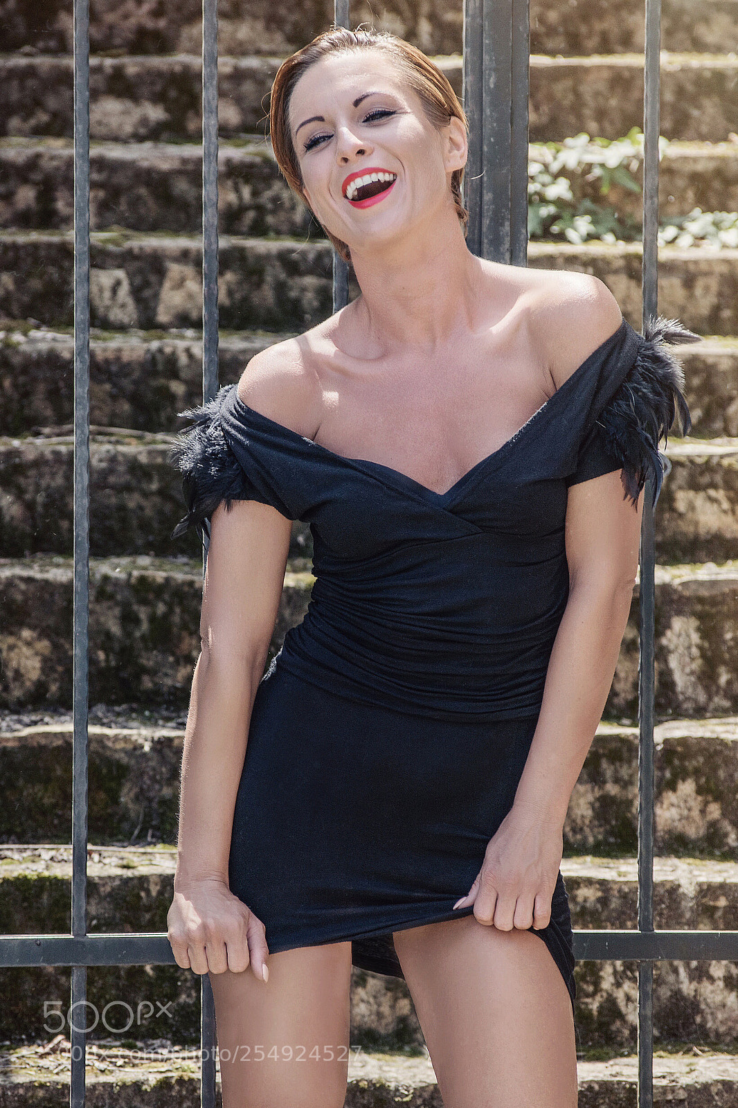 Nikon D3300 sample photo. Little black dress photography