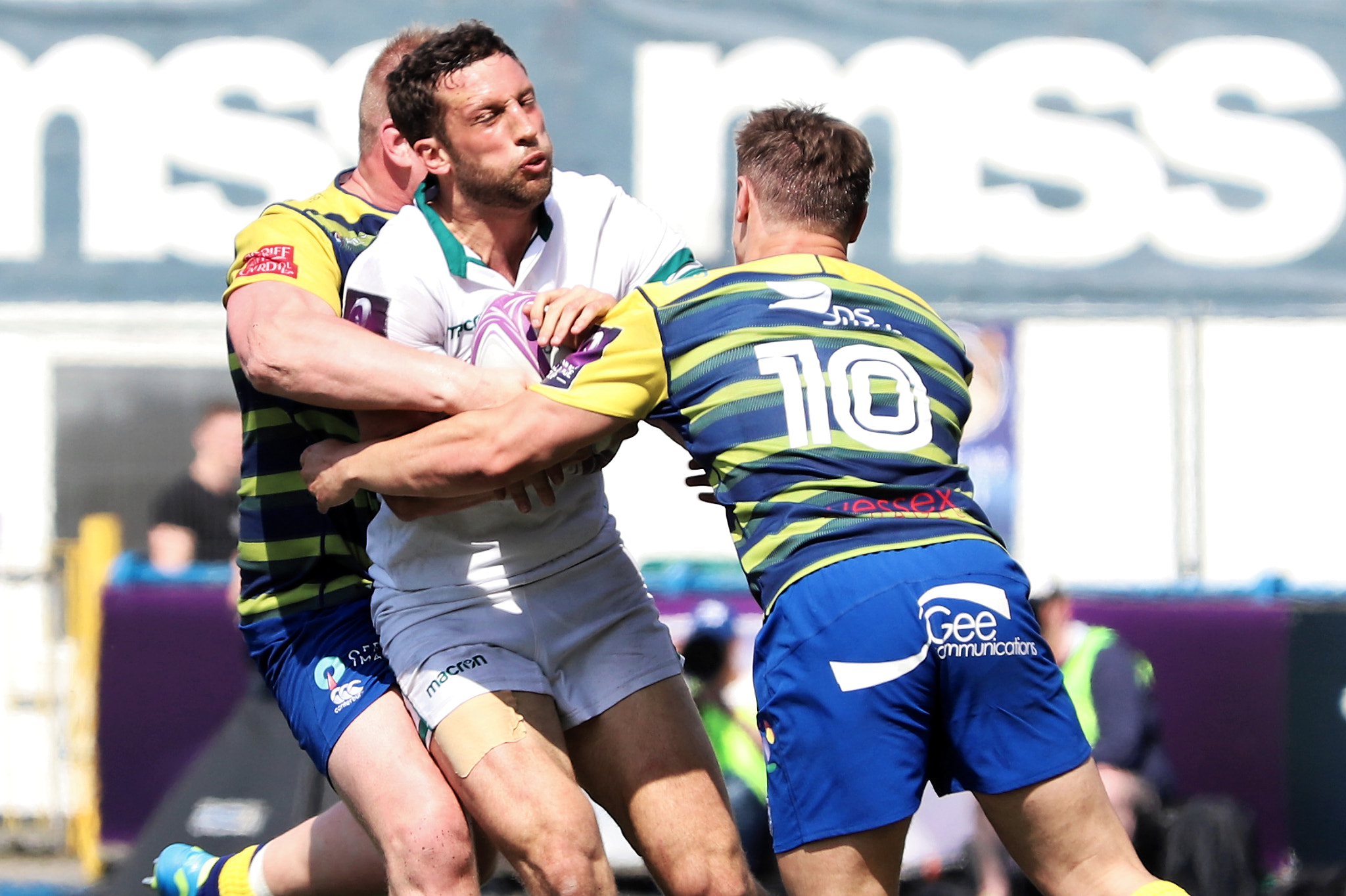 Canon EF 70-300 F4-5.6 IS II USM sample photo. Cardiff blues vs section paloise challenge cup photography