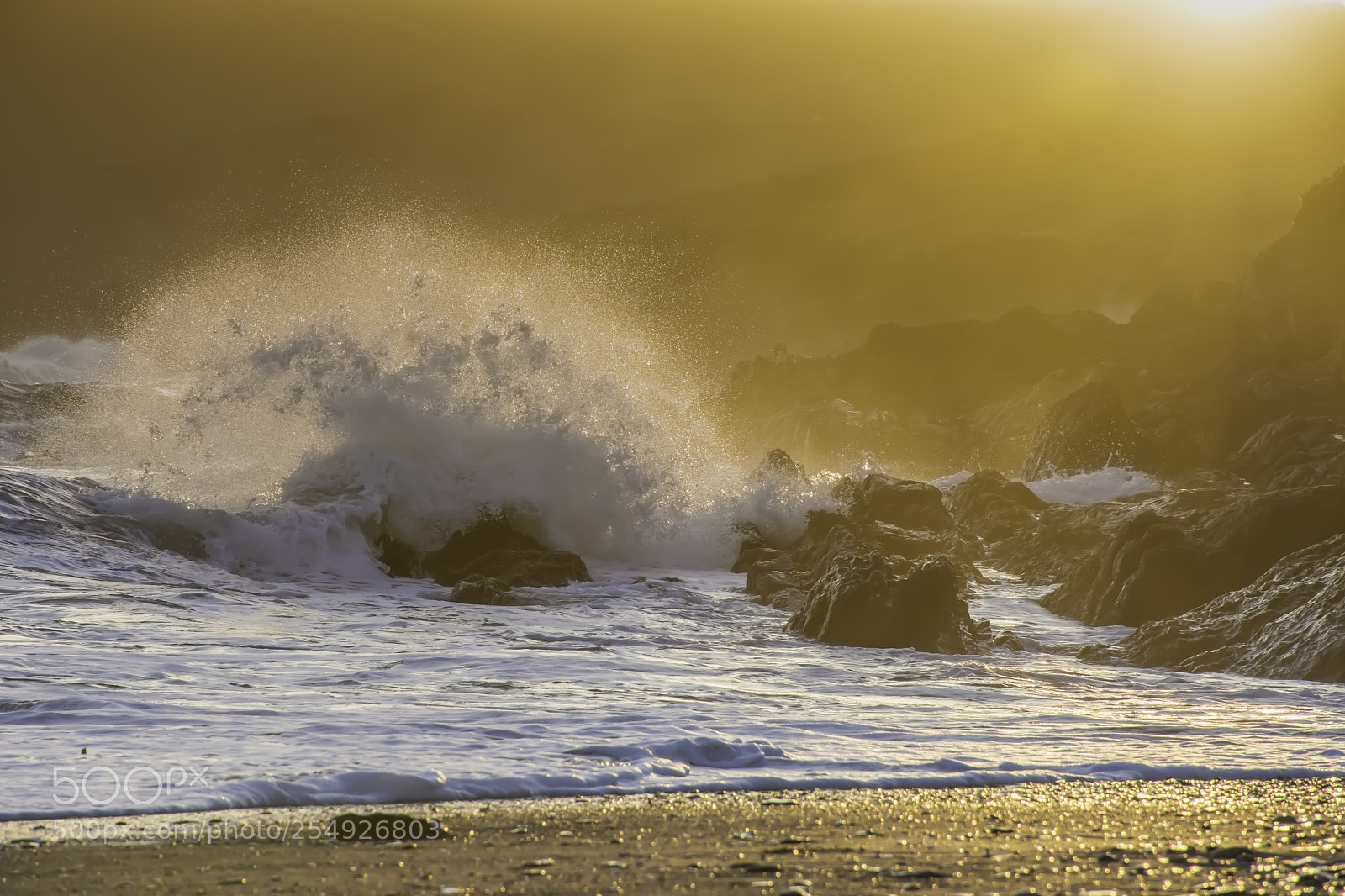 Nikon D7200 sample photo. Sunset over pembrokeshire coast. photography