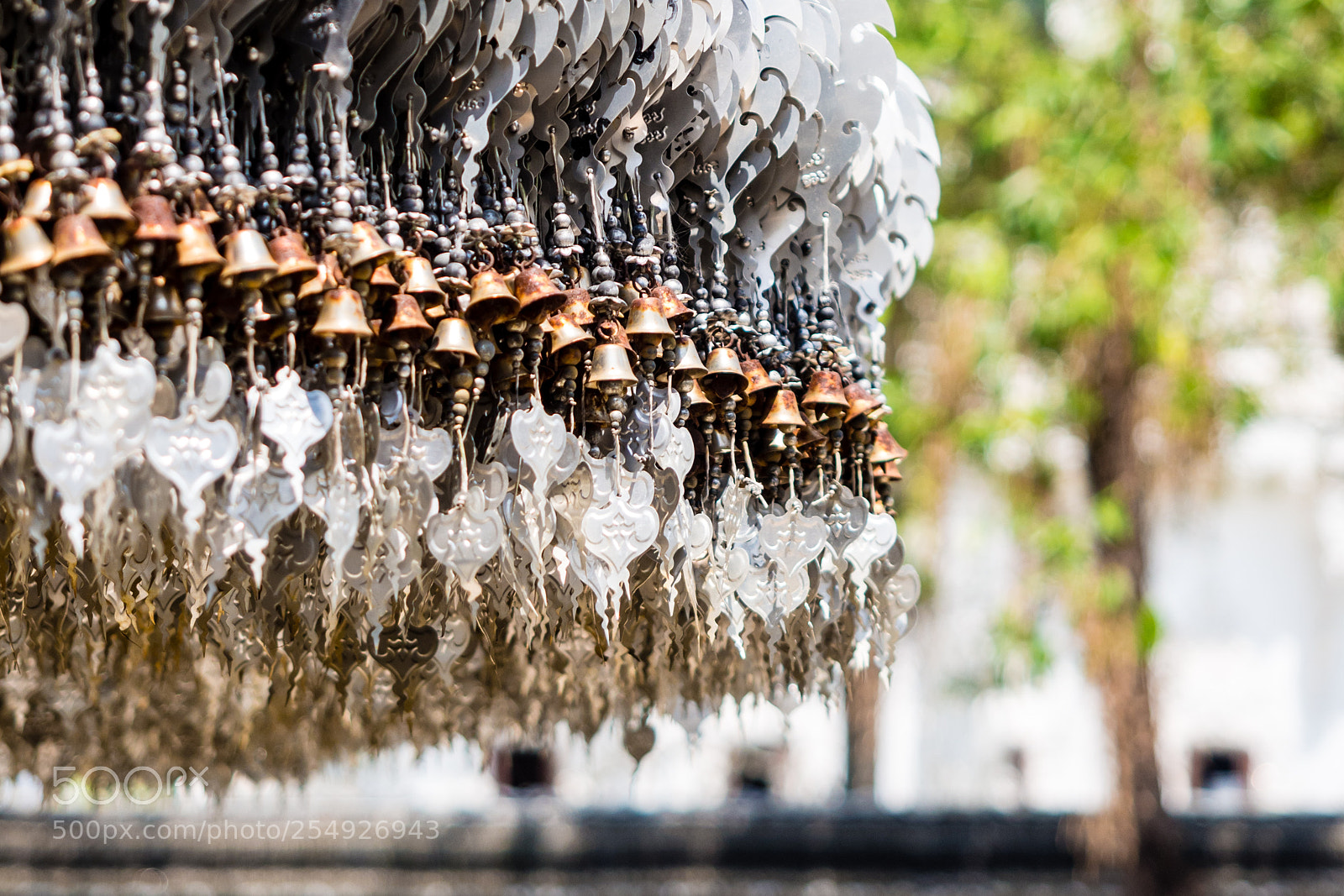Olympus OM-D E-M5 sample photo. Bells in thailand photography